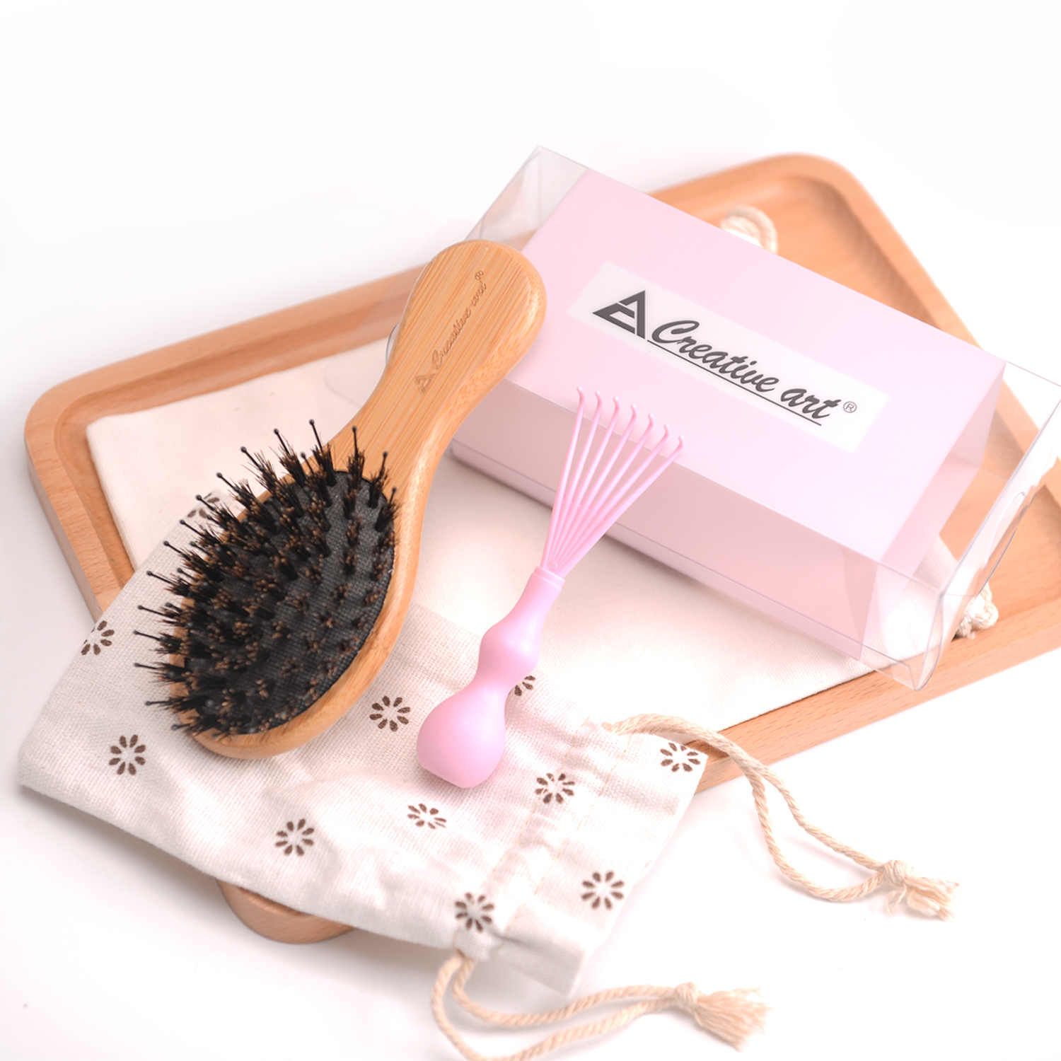 Aluzinc Steel Sheet Mens Hair Brush -
 Wholesale 2019 mini kids comb brush private label bamboo hair brush set – QiLin