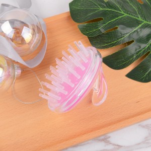 Amazon shampoo brush bright pink shampoo brush for wet and dry