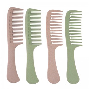 Eco-friendly products personalized colorful customizable degradable plastic comb