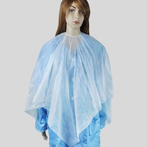 Disposable barber capes hairdressing