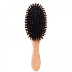 Boar Bristle Bamboo Hairbrush – AB207