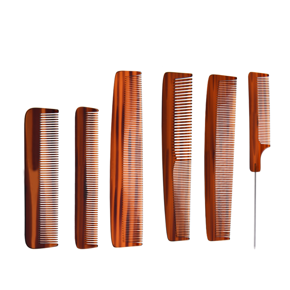 Unbreakable Pocket Comb – All Fine Toothed Pocket Combs for Facial Hair Grooming. Hand-Made of Quality Cellulose Acetate, Saw-Cut & Hand Polished Featured Image