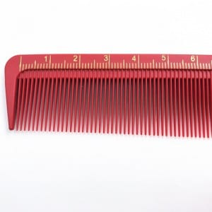 carbon comb double head with scalp range