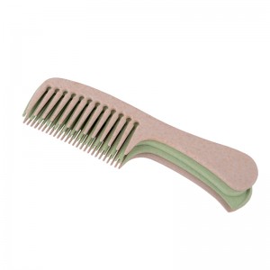 Eco-friendly products personalized colorful customizable degradable plastic comb