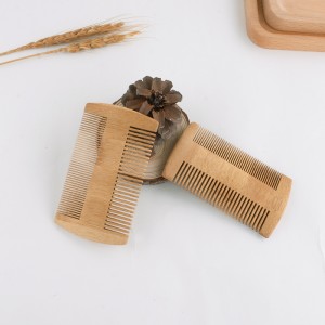 Hair straight comb natural bamboo comb for nit free