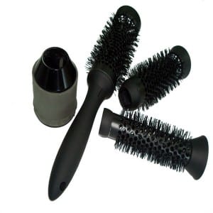 OEM Manufacturer Fashion Design Cosmetic Round Shape Brush Rolling Hair Brush For Women