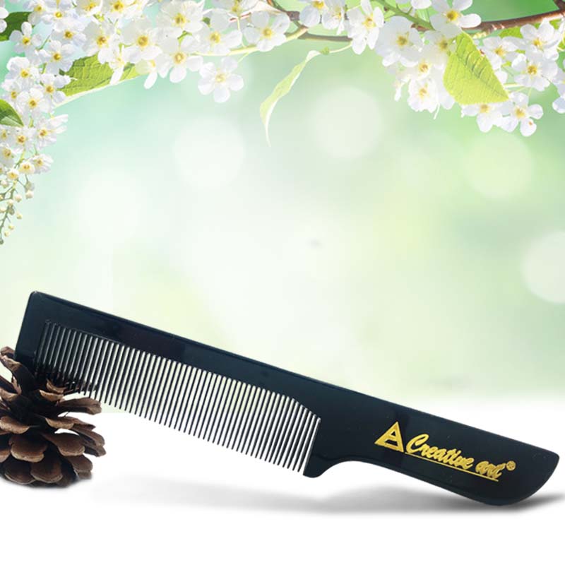Matt Color Steel Coil Beard Comb And Brush Set -
 Hot sale magic heat resistance 180 barber acetate hair comb – QiLin