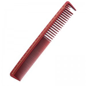 Beauty salon carbon plastic hair cutting comb for sale in low price