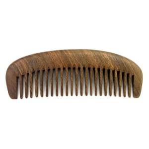 Hot sale wood private label logo beard comb