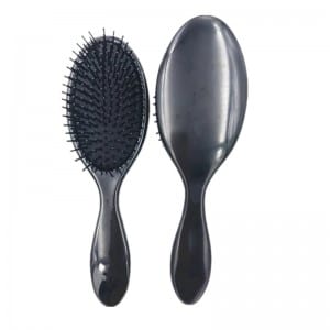 High quality popular fashionable wet plastic detangling hair brush