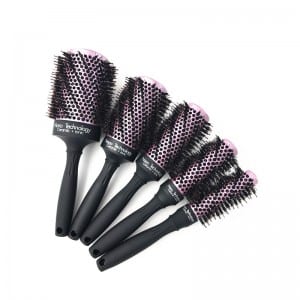 Beliebte ABS Kunststoff Aluminium Barrel Runde Haar-Bürste für Salon Styling Kurzbeschreibung: