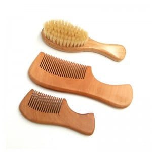 Baby Care Wooden Massage Hair Brush And Comb Set – OB611
