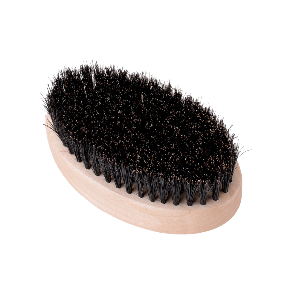 Color Coated Steel Coil Boar Hair Brush -
 No Handle Wooden Soft Wave Brush – WB504 – QiLin