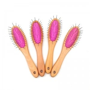 Tinplate Plate Folding Hair Comb -
 Hair brush supplier of massage metal pins hairbrush – QiLin