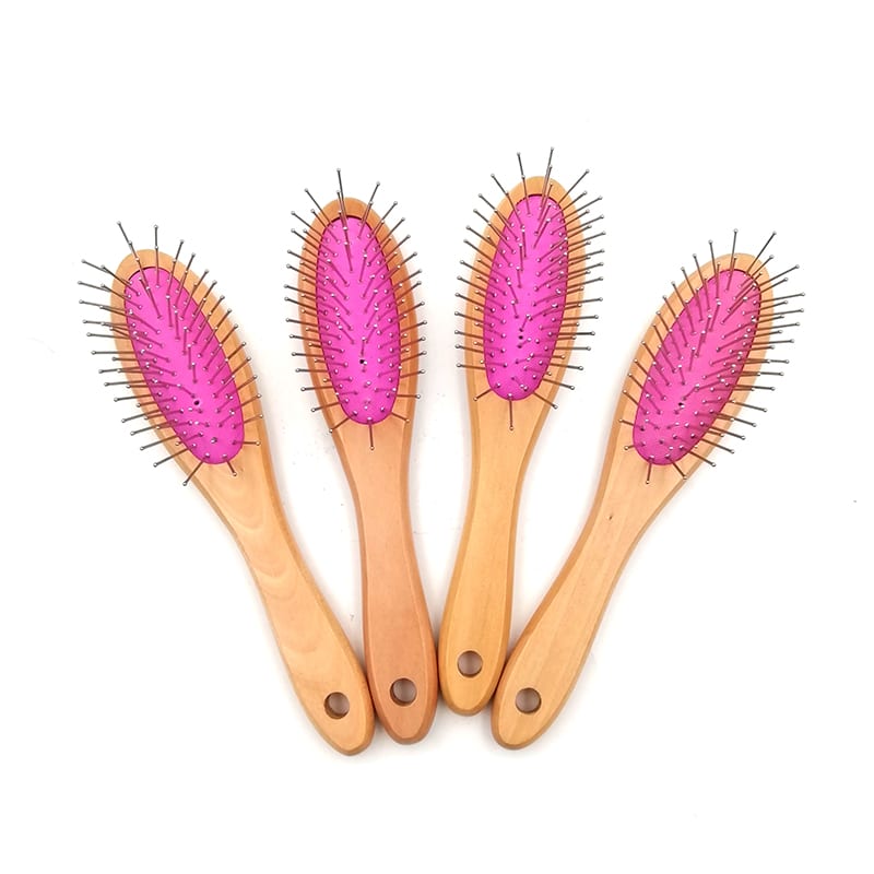 Prepainted Steel Roll Curly Hair Brush -
 Hair brush supplier of massage metal pins hairbrush – QiLin
