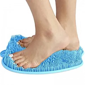 Factory Direct Foot Scrubber Non Slip With Suction Cups Foot Cleaner Shower Mat Soothes Tired Achy Feet And Scrubs