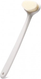 Bath Body Brush with Long Handle Gentle Exfoliation Improve Skin’s Health and Beauty Back Cleaning Bath Brush