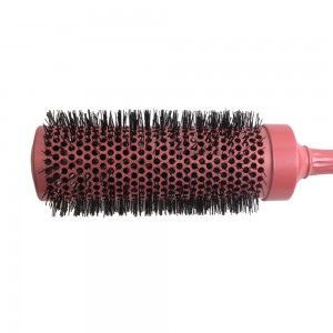 Salon Rolling Hair Brush – Pink – RB305