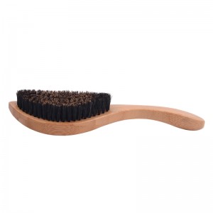 bamboo hair brush curve wave 360 beard hair brush