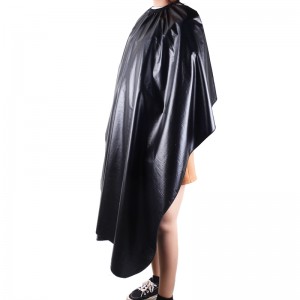 Salon Equipment Barber Hairdresser Cape Accepted Custom Logo For Cutting Polyester Pongee capes