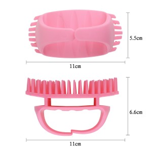 Shampoo Brush Scalp Brush Massager for Wet and Dry Hair Clean with nylon Bristles Easing Itchiness for Women, Men, Kids, Wife, Girlfriend, Pet Dogs