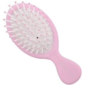 plastic paddle mini detangle massage hair brush