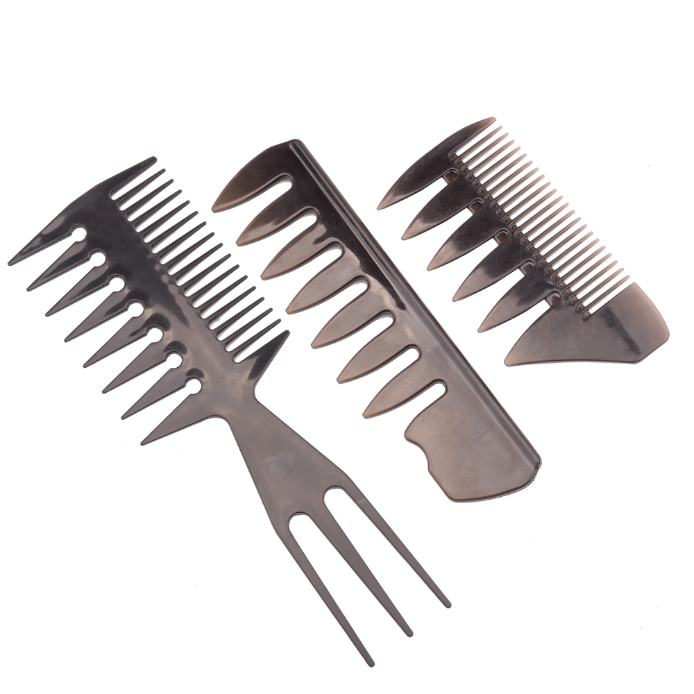 Pre-Painted Steel Plate Body Brush -
 Eco-friendly and safety horn comb sharped-point teeth comb horn hair comb sets  – QiLin