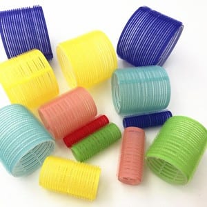 Maayong presyo dali pa-uga ug sa estilo Popular ug lig Buhok Accessories Plastic Buhok Roller
