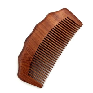 men beard wooden lice hair straightener magic wide tooth comb v hair pocket comb