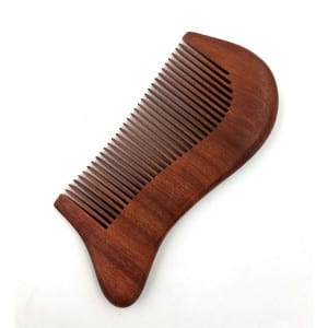 Hot sale wood private label logo hair comb