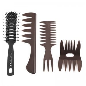 Factory design New arrival Oil head comb men styling comb texture comb