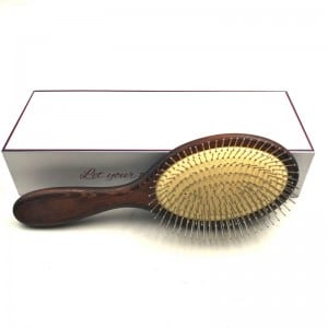 Professional hair brush factory Eco-Friendly cheap hair brush with metal pins