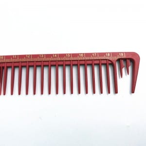 Beauty salon carbon plastic hair cutting comb for sale in low price
