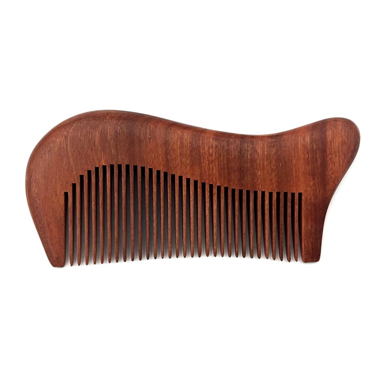 Gi Roofing Steel Mustache Comb -
 Hot sale wood private label logo hair comb – QiLin