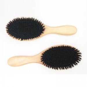 Hot sales eco friendly private label bamboo detangling paddle hairbrush