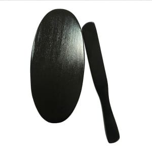 Paddle Oval Wooden Hair Brush Set -OB613