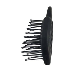 China Manufacturer for Flexible Design Colorful Bling Wet And Dry Abs Plastic Smooth Detangling Brush Hair Brush For Tangle Hair