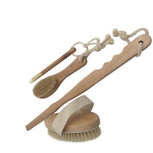 New Arrival China Bpa-free Ultra-soft Shower Scrubber / Long Handle Wood Bath Body Brush