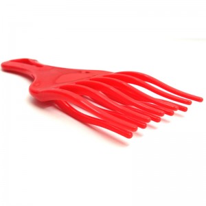 Plastic long tooth lice afro hair combs for African American
