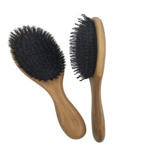 Fixed Competitive Price Hair Brush Boar Bristle, Top Wooden Cushion Hairbrush/ Oem Logo Wooden Hair Massage Boar Bristle Air Cushion Paddle Brush