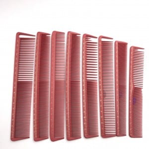 barber equipment and supplies Hairdressing hair Salon cutting Carbon barber comb set