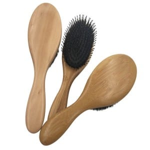 Fixed Competitive Price Hair Brush Boar Bristle, Top Wooden Cushion Hairbrush/ Oem Logo Wooden Hair Massage Boar Bristle Air Cushion Paddle Brush
