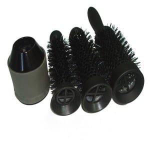 Plastic Round Hair Rolling Brush – RB318