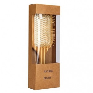 Supply ODM Natural Bamboo Detangling Hair Brush