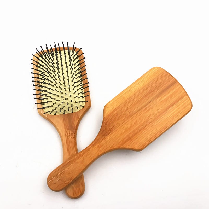 Galvanized Steel Plate Carbon Comb -
 Best selling bamboo hair brush wholesale custom logo airbag hair brush Short Description: – QiLin