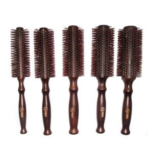 Many size wooden round hair rolling hair brush model9963~9965XL