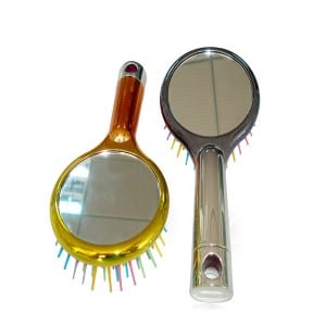 2019 China New Design 2019 Fashion Magic Detangling Tangle Hair Brush With Mirror