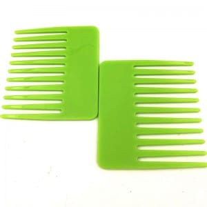 Wholesale plastic wide tooth afro hair comb