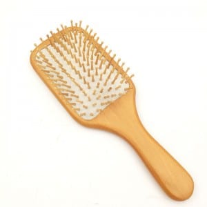 Natural Wooden Pandle Hair Brush -AB240