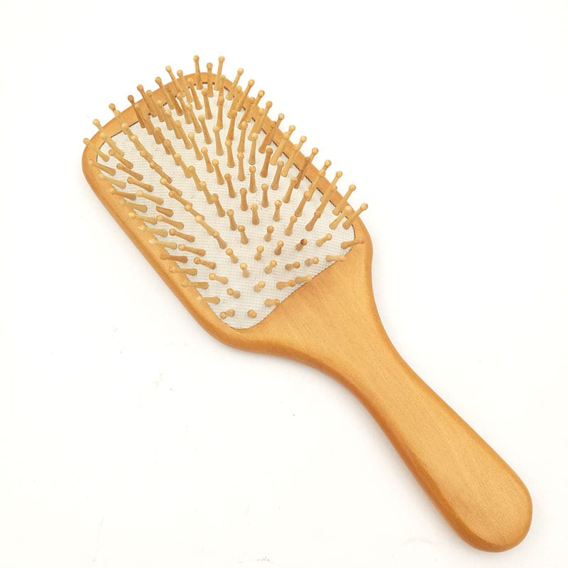 Natural Wooden Pandle Hair Brush -AB240 Featured Image